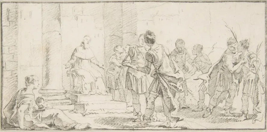 Scene of Peacemaking