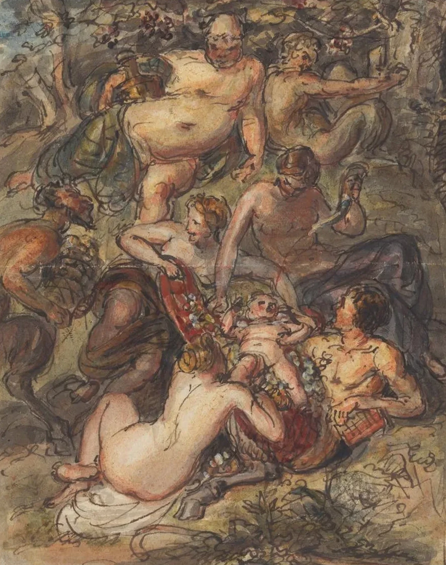 Scene of a Bacchanalia