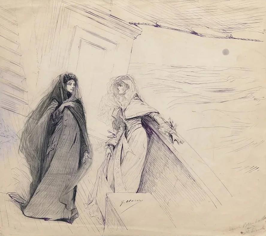 Scenesof Sarah Bernhardt's Life