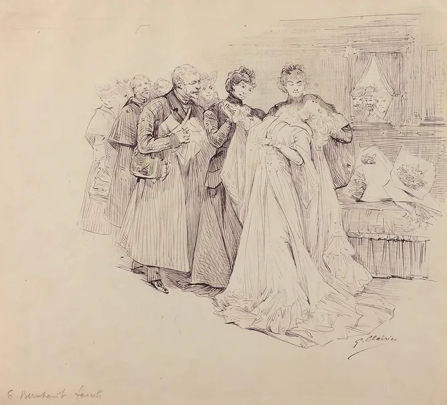 Scenesof Sarah Bernhardt's Life