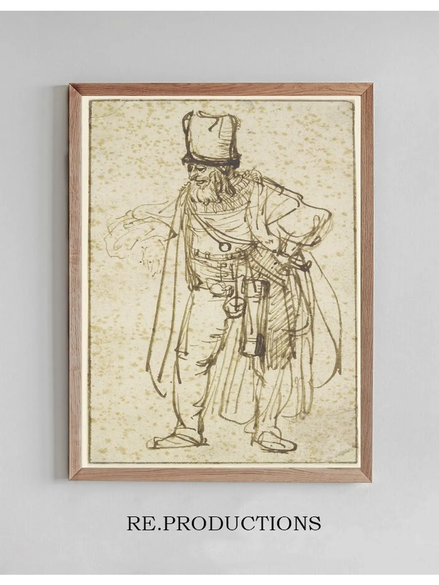 Schauspieler Mit Hoher Kappe