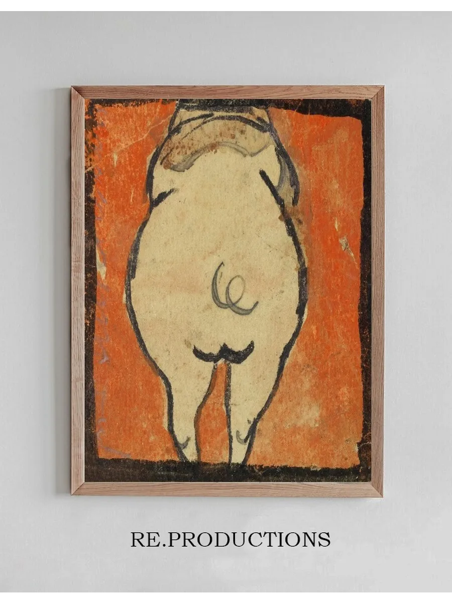 Schwein von Hinten