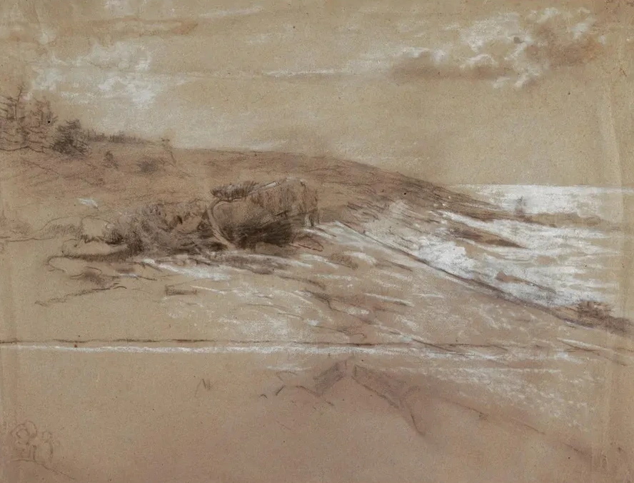 Seacoast With Scrub Pines, Prout's Neck, Eastern Point