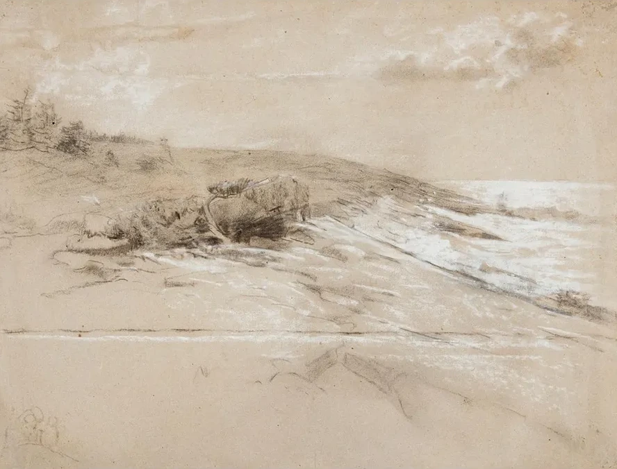 Seacoast with Scrub Pines, Prout's Neck, Eastern Point