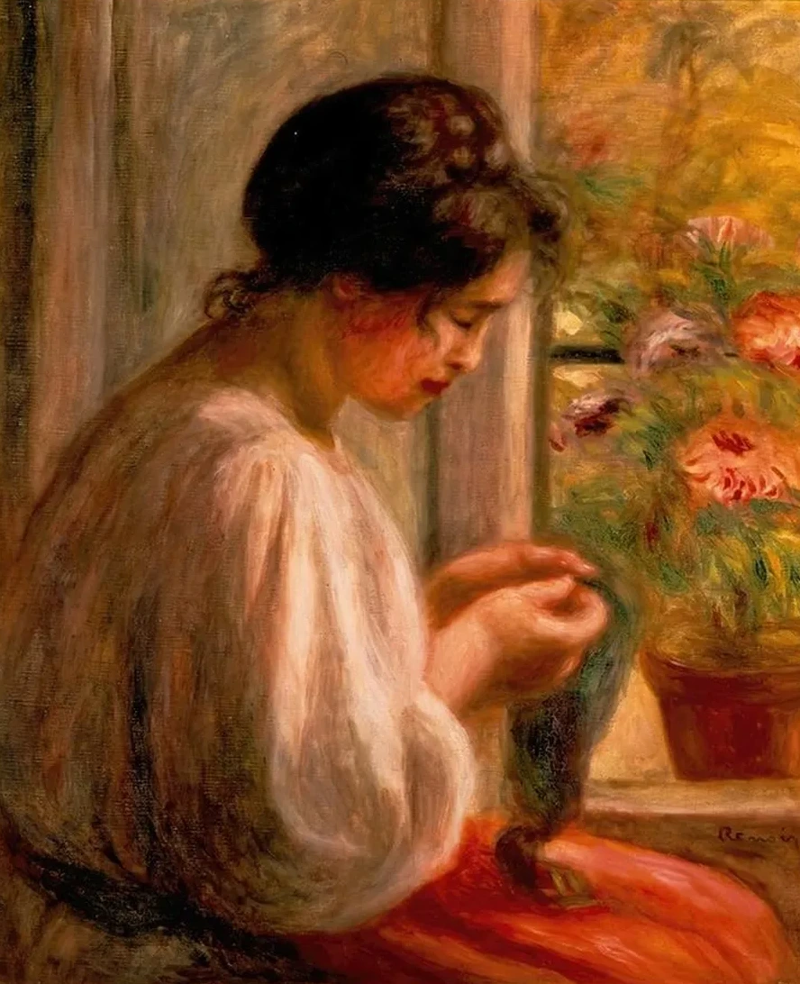 Seamstress at Window