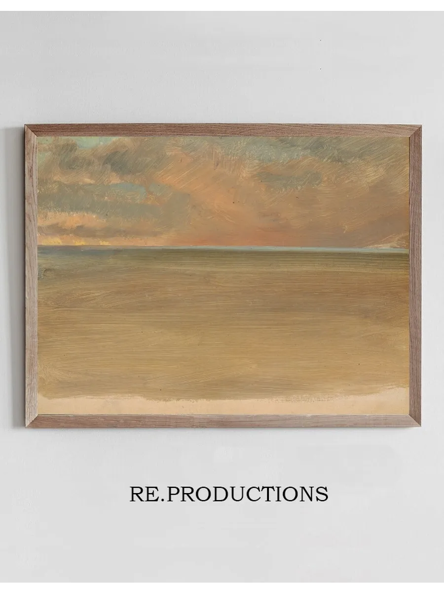 Seascape with Icecap in the Distance