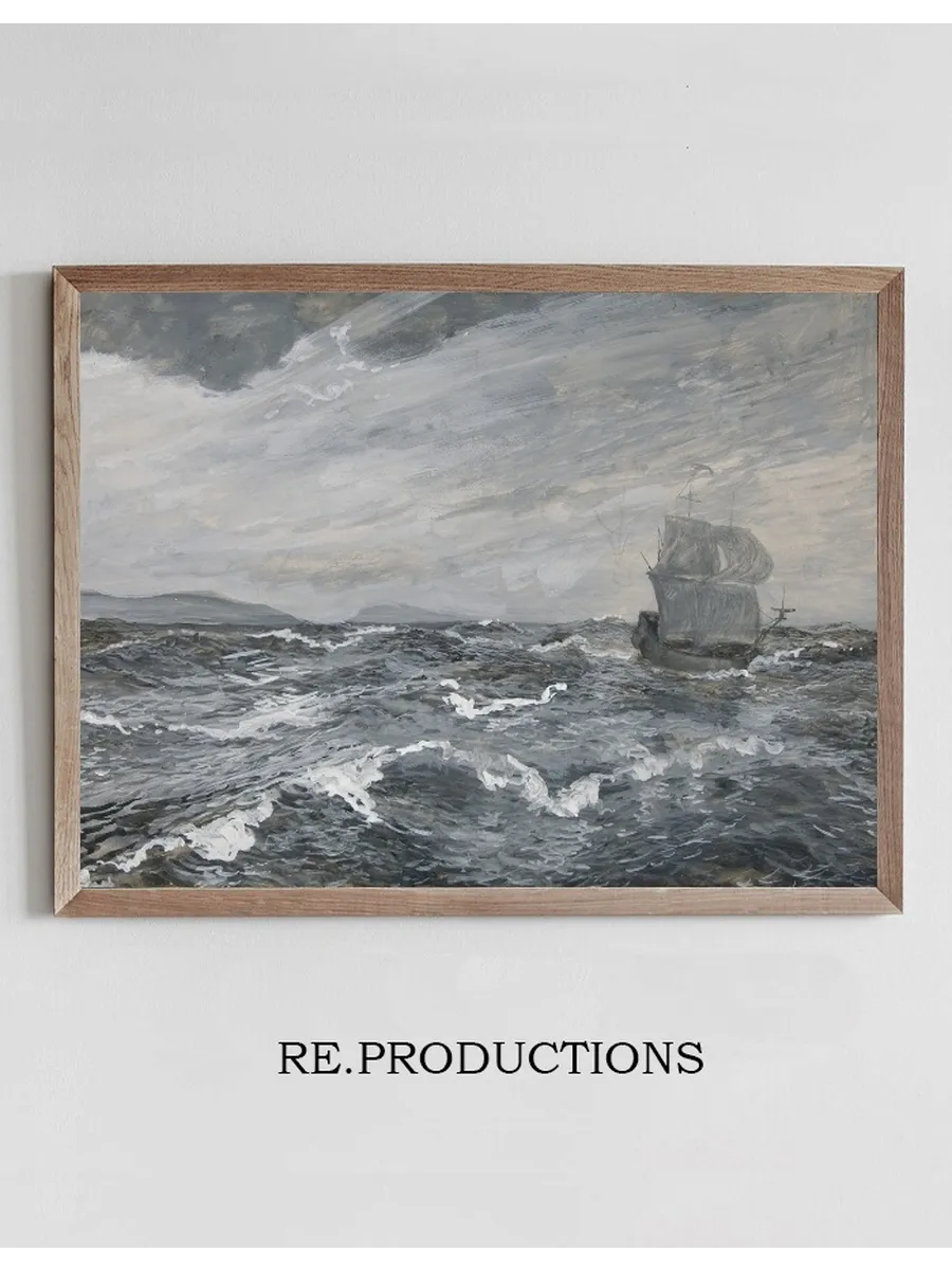 Seascape with Sailingboat
