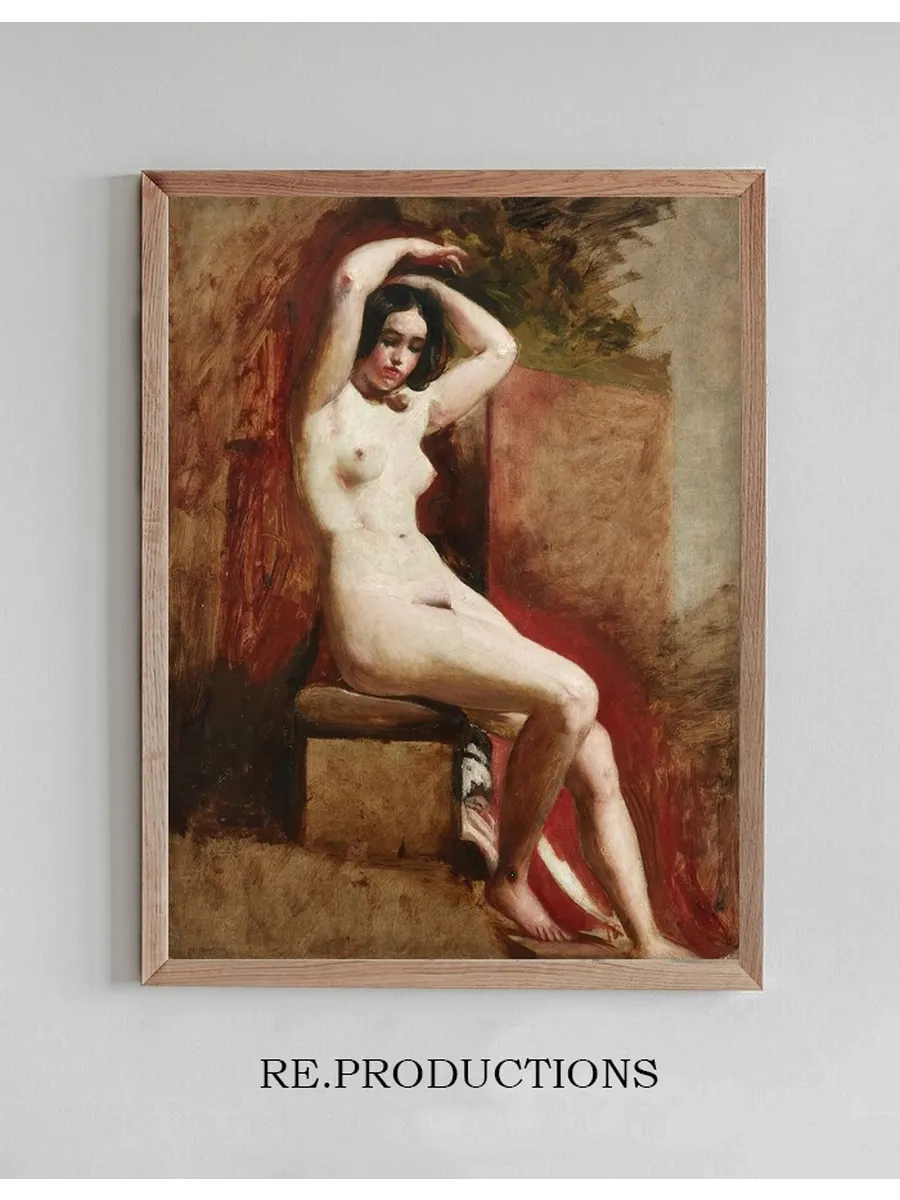 Seated Academic Nude