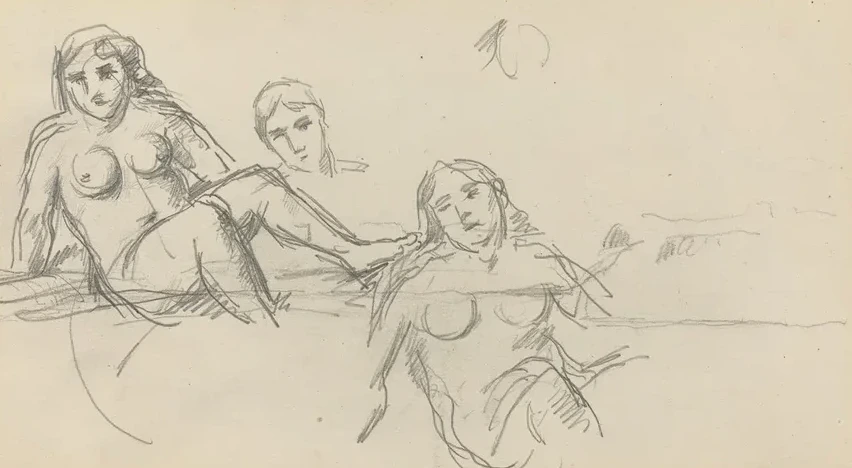 Seated Bather