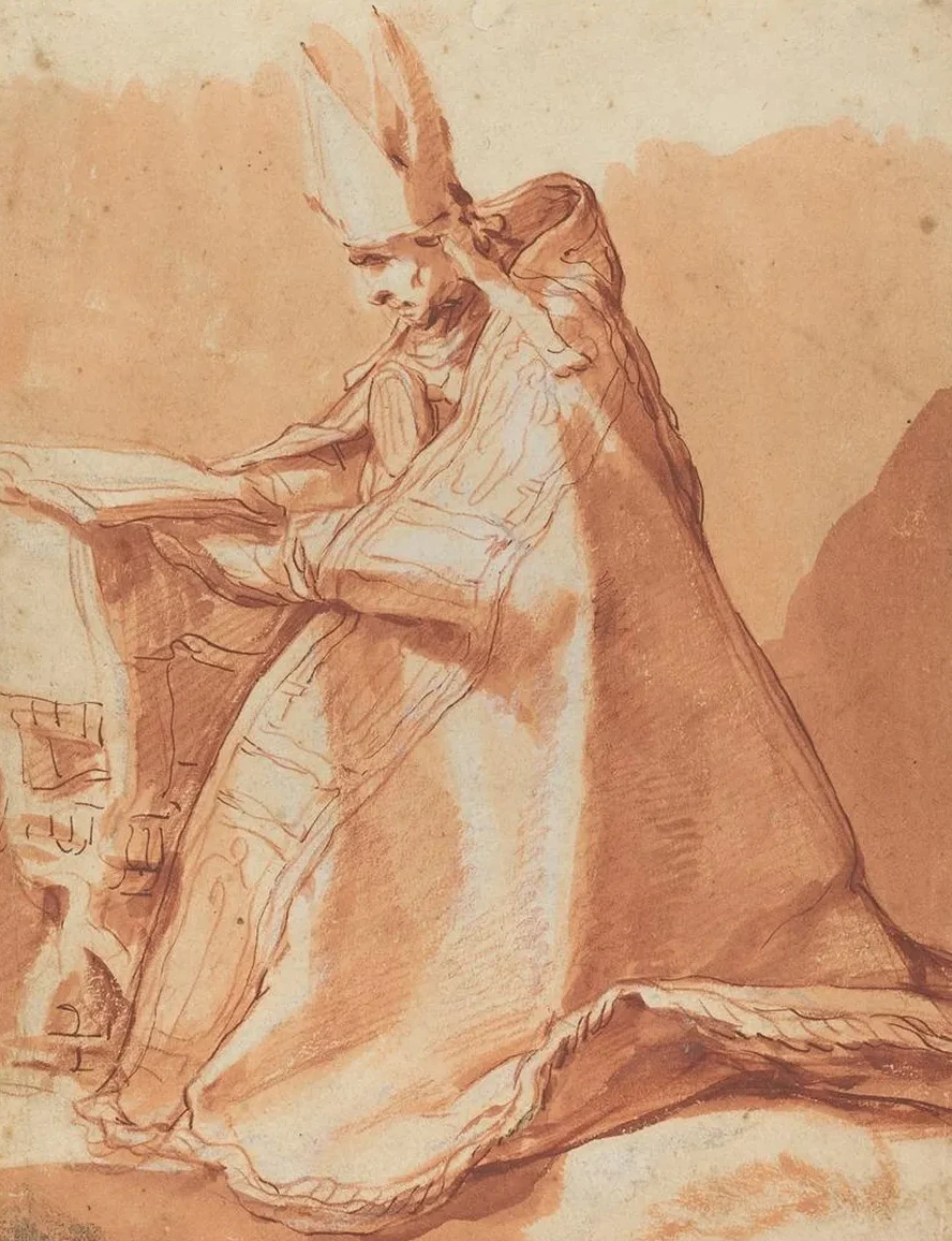 Seated Bishop