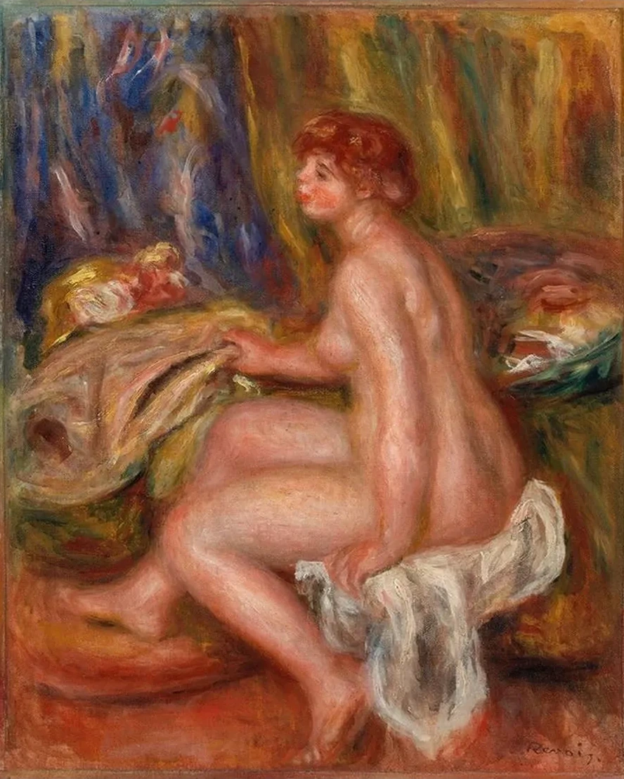 Seated Female Nude, Profile View (femme Nue Assise, Vue de Profil)