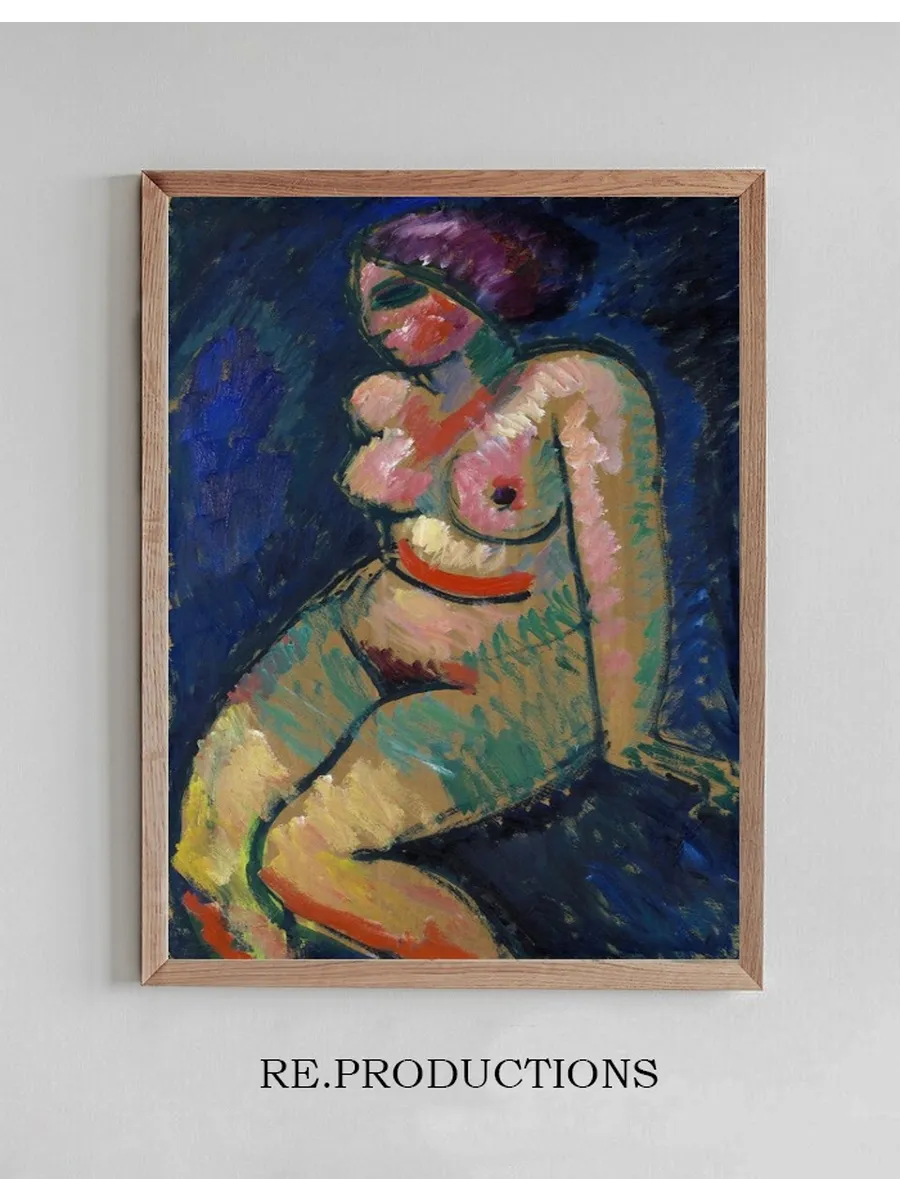 Seated Female Nude