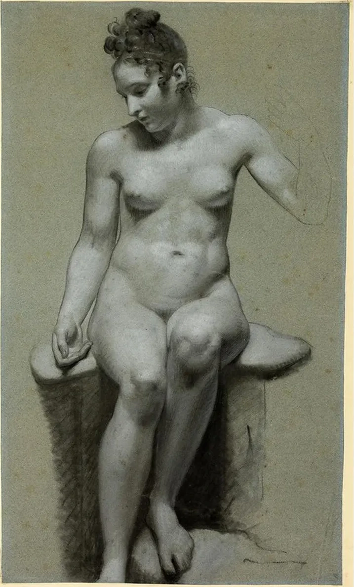 Seated Female Nude