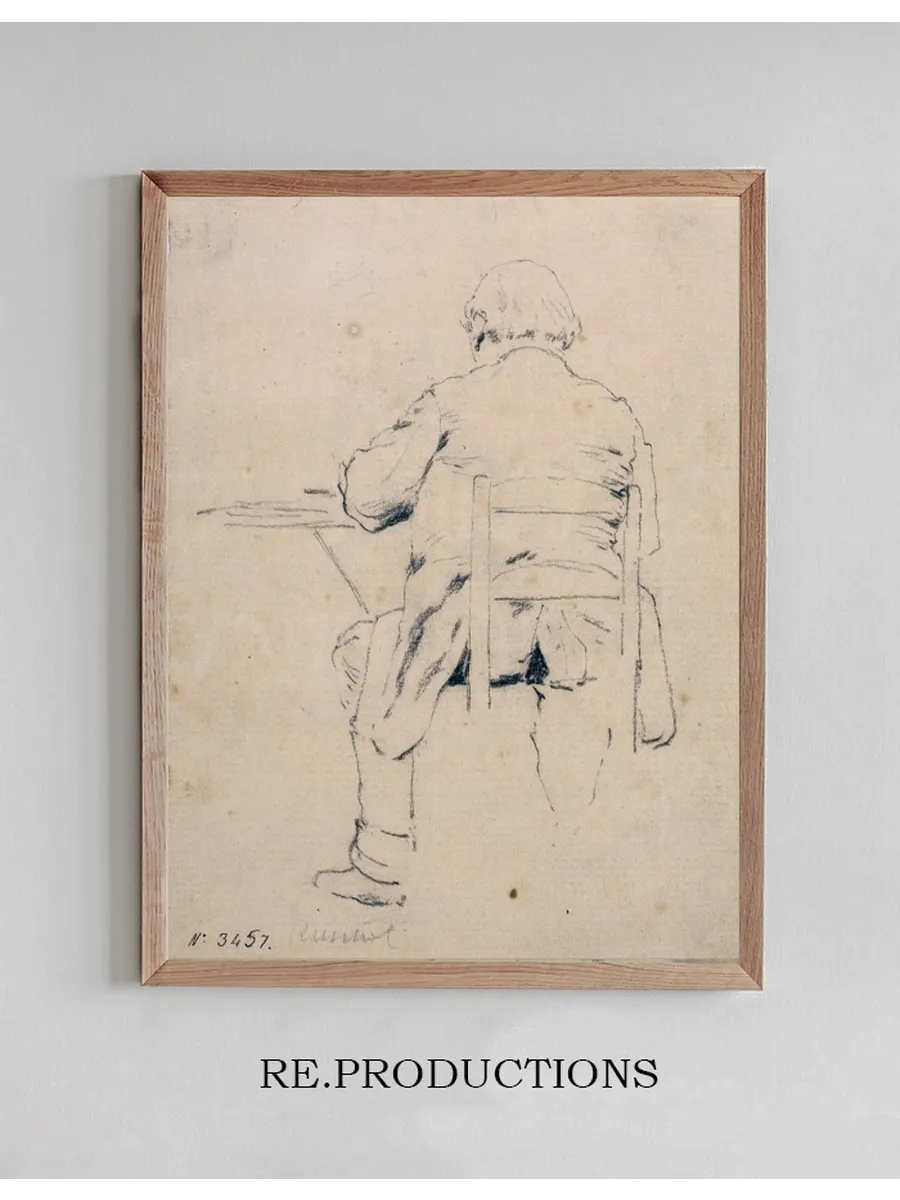 Seated Man from Behind