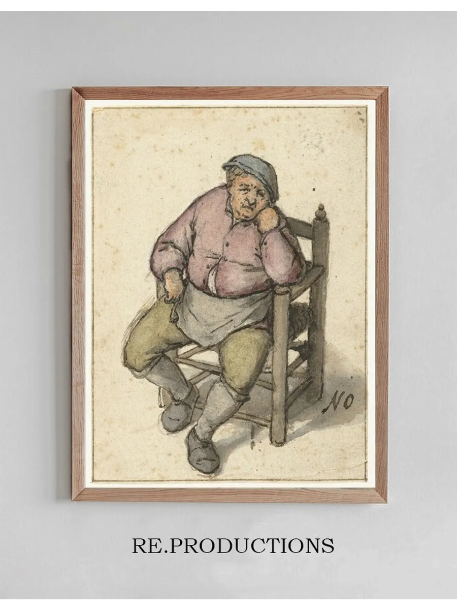 Seated Man with a Pipe