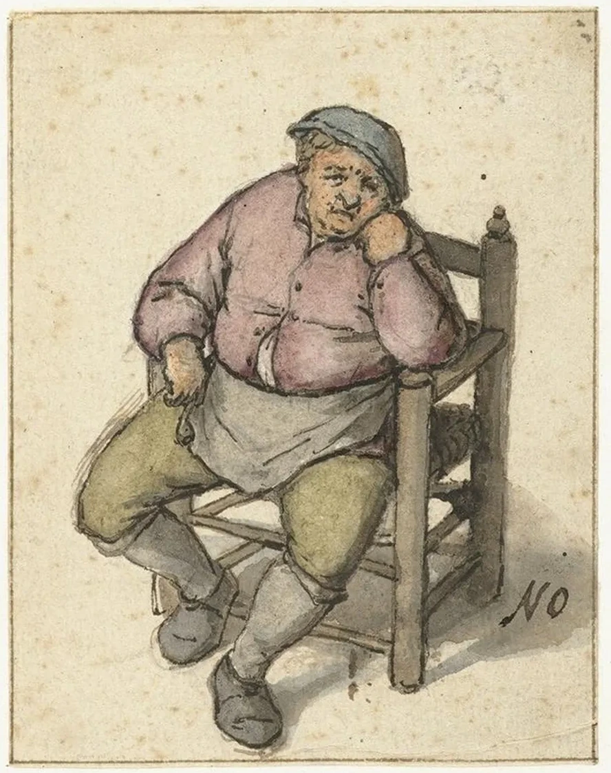Seated Man with a Pipe