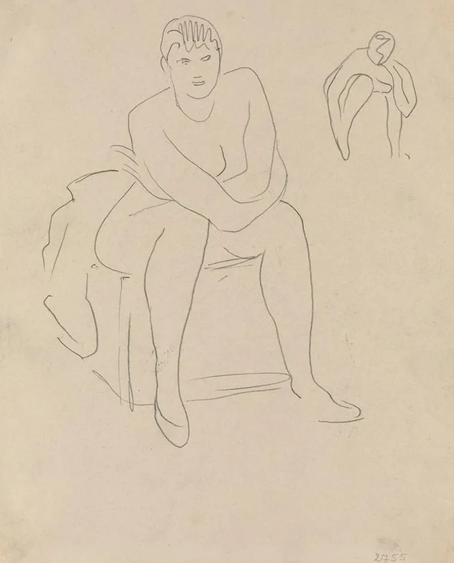 Seated Nude