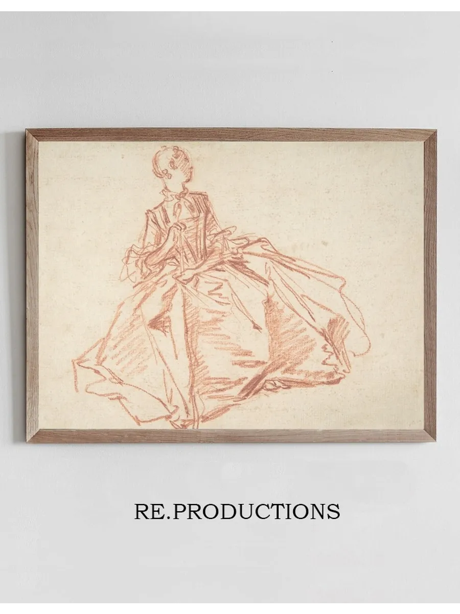 Seated Woman Holding a Fan
