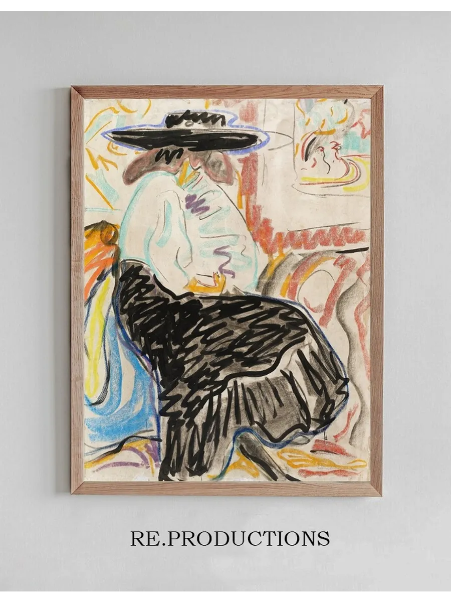 Seated Woman in the Studio