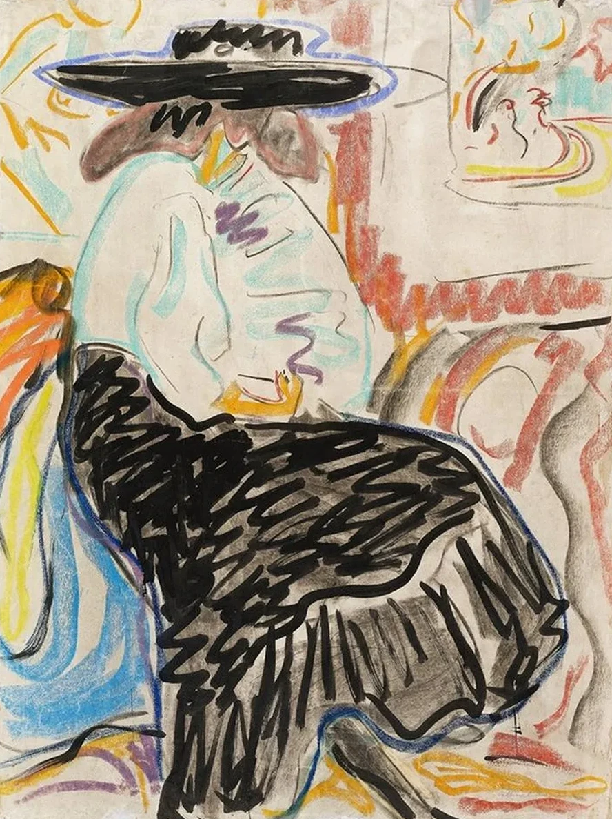 Seated Woman in the Studio