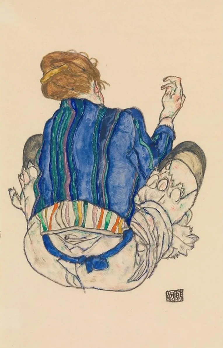 Seated Woman, Back View