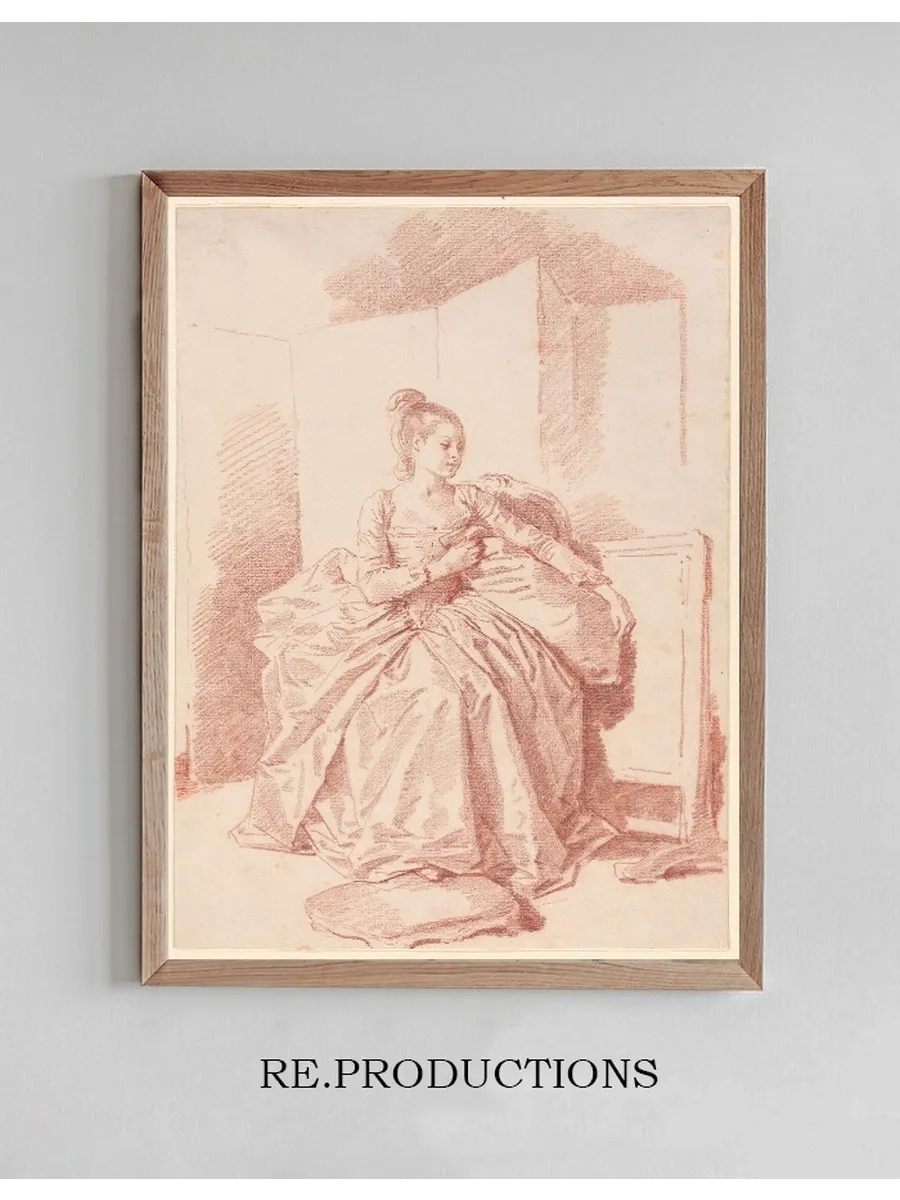 Seated Young Woman