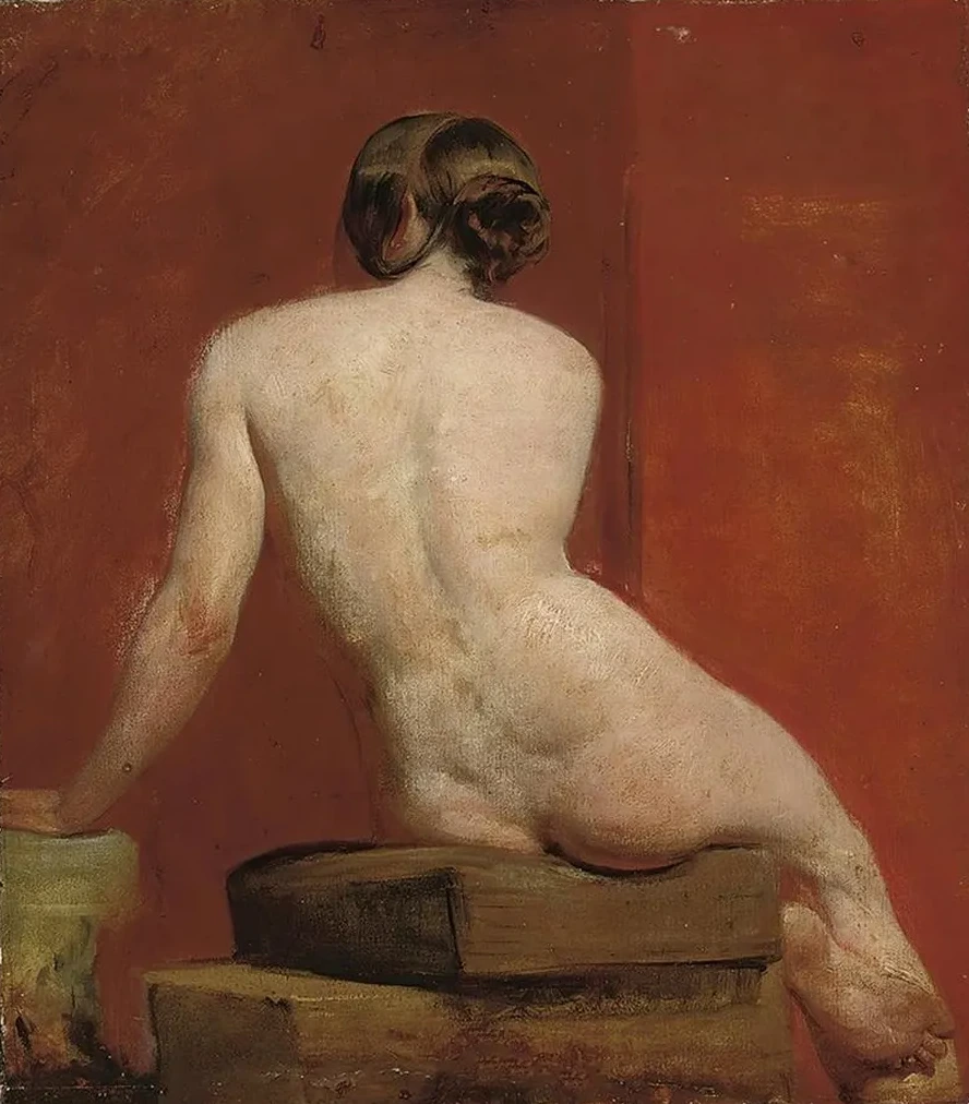 Seated Female Nude
