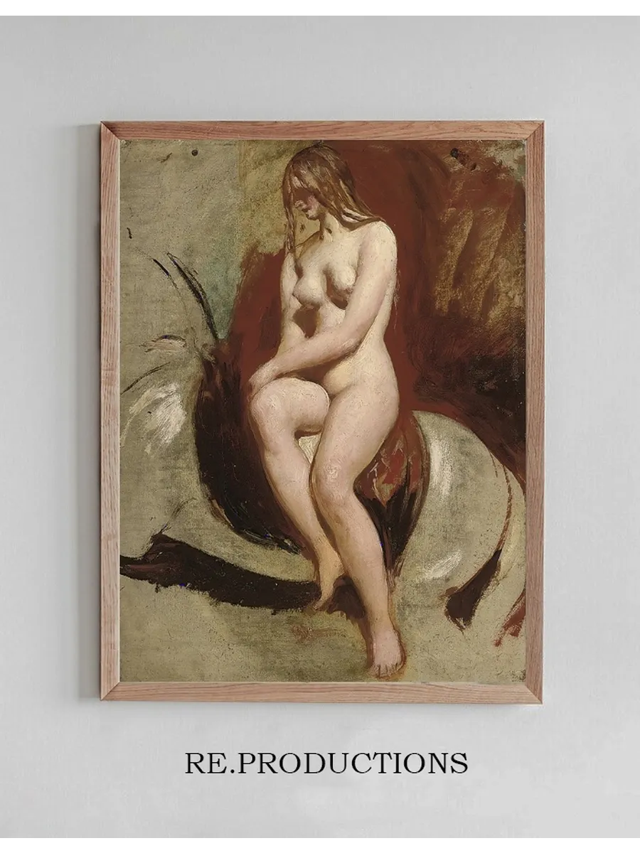 Seated Female Nude
