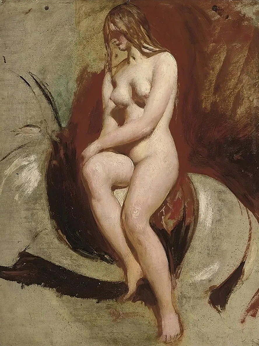 Seated Female Nude