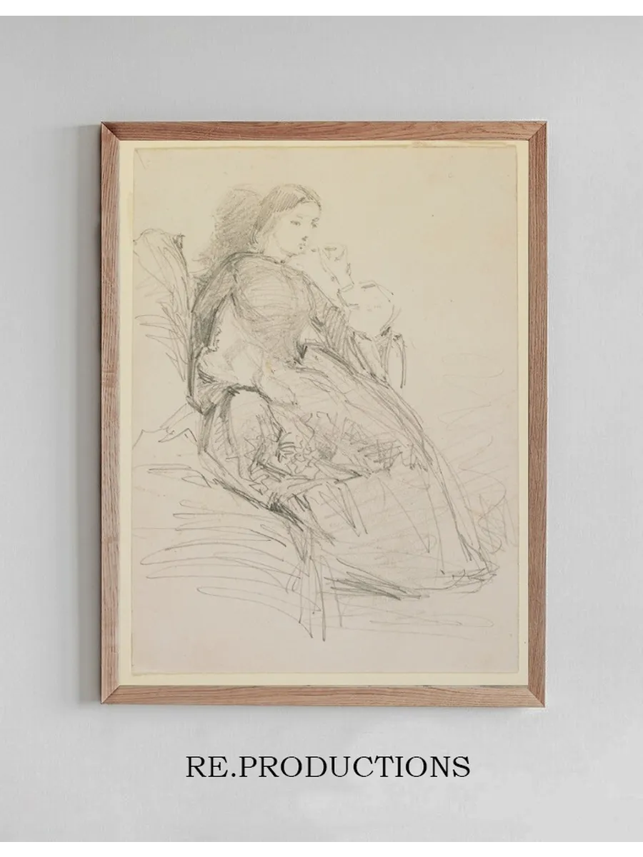 Seated Woman, Smoking