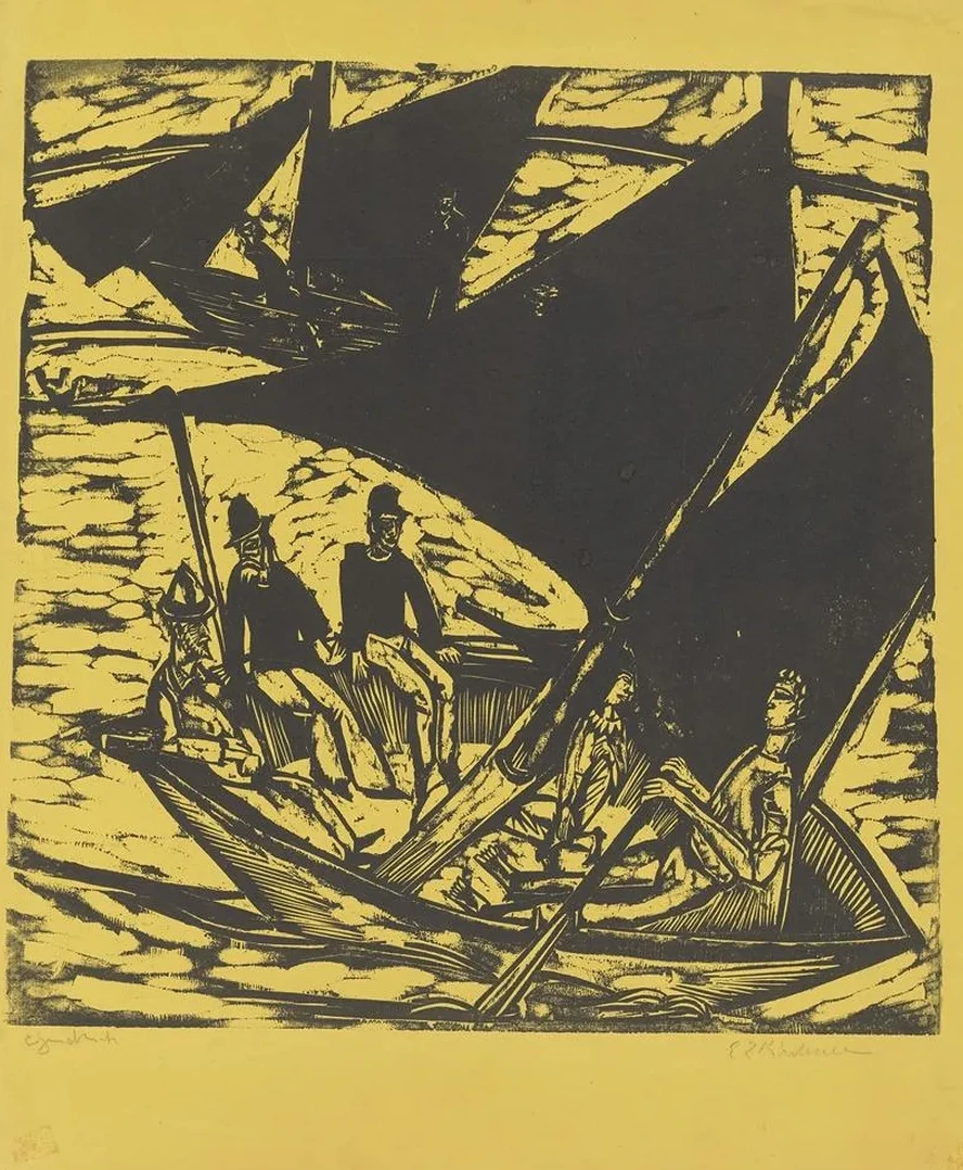 Segelboote Bei Fehmarn