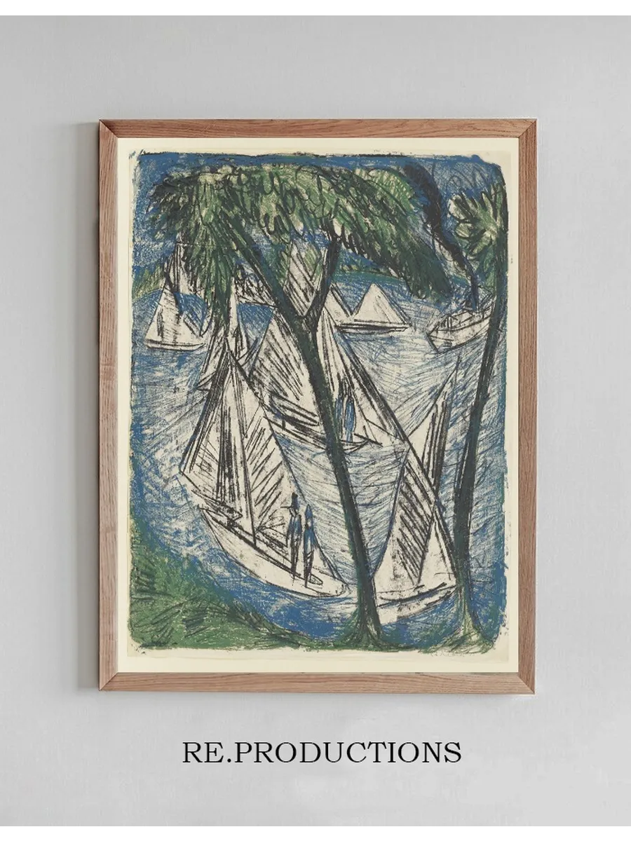 Segelboote Bei Gr Nau
