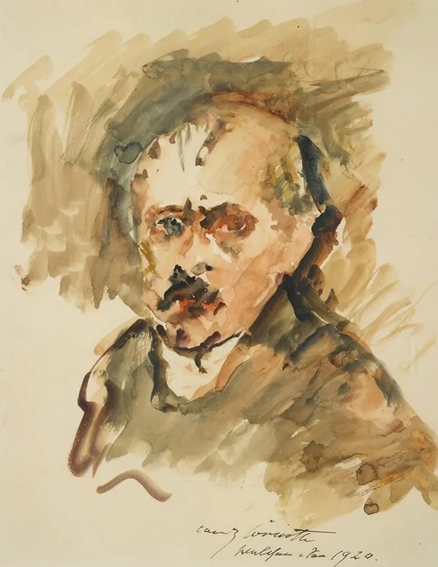 Selbstbildnis Mit Schnurrbart (Self - Portrait With Moustache)