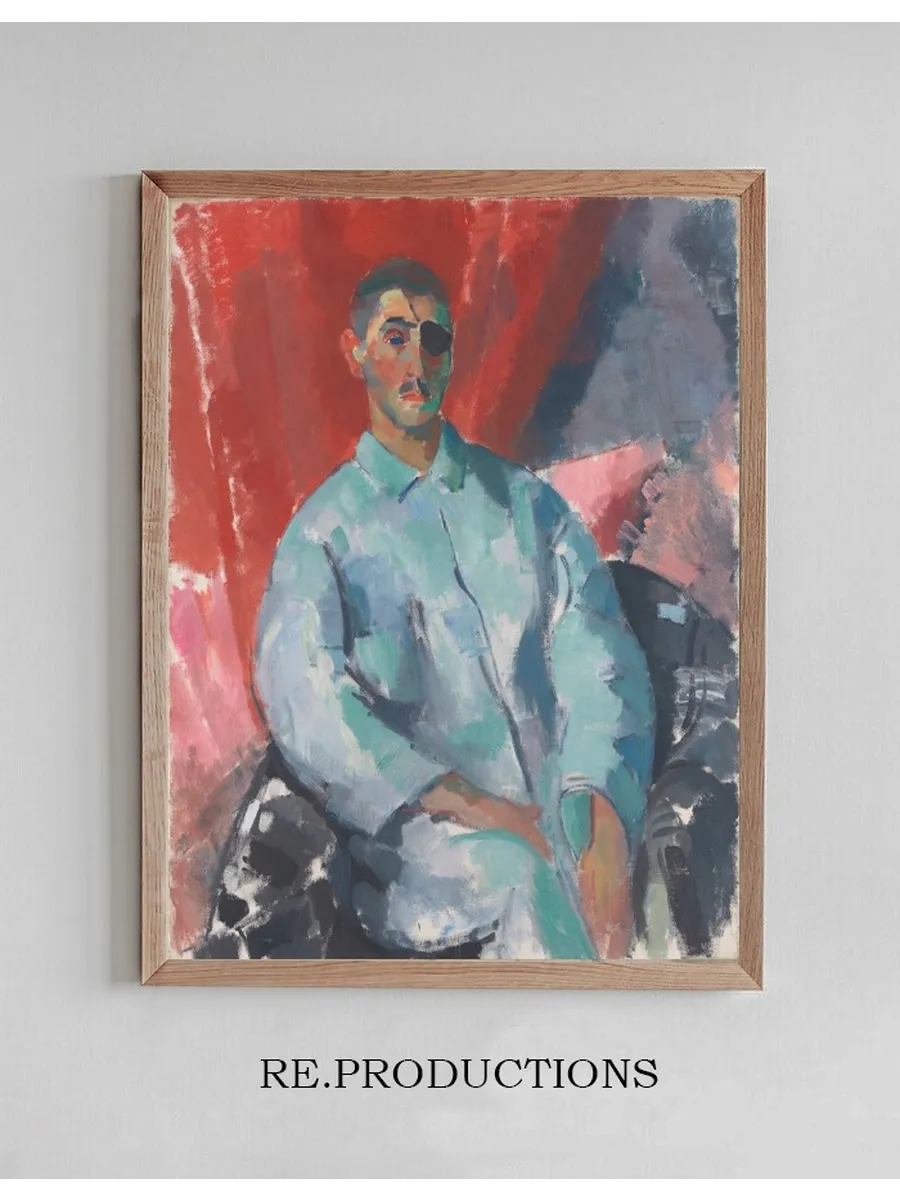 Self Portrait with Black Eye Patch