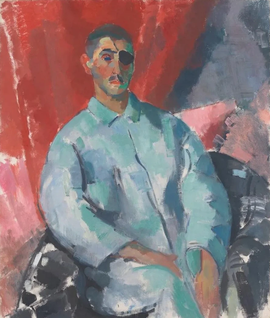 Self Portrait with Black Eye Patch