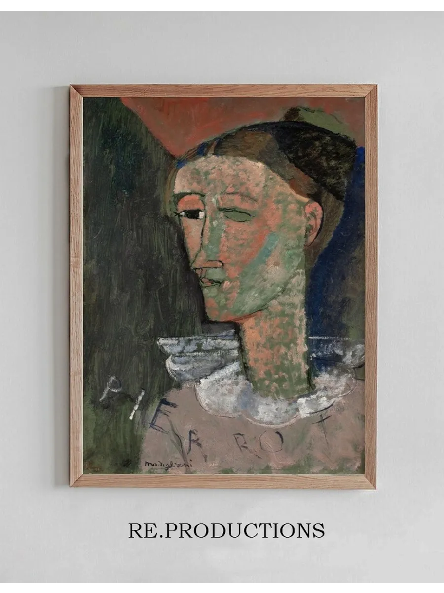 Self - Portrait as Pierrot