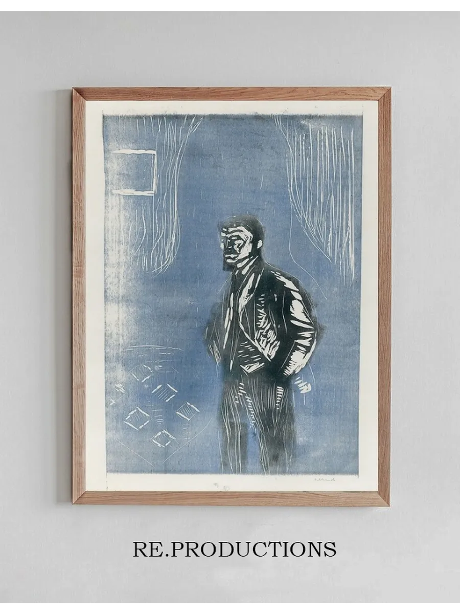 Self - Portrait in Moonlight