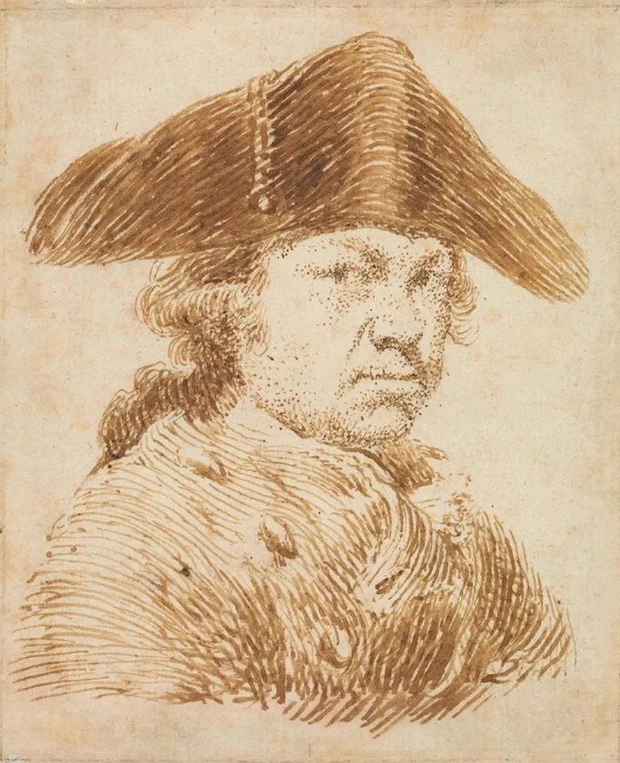 Self - Portrait in a Cocked Hat