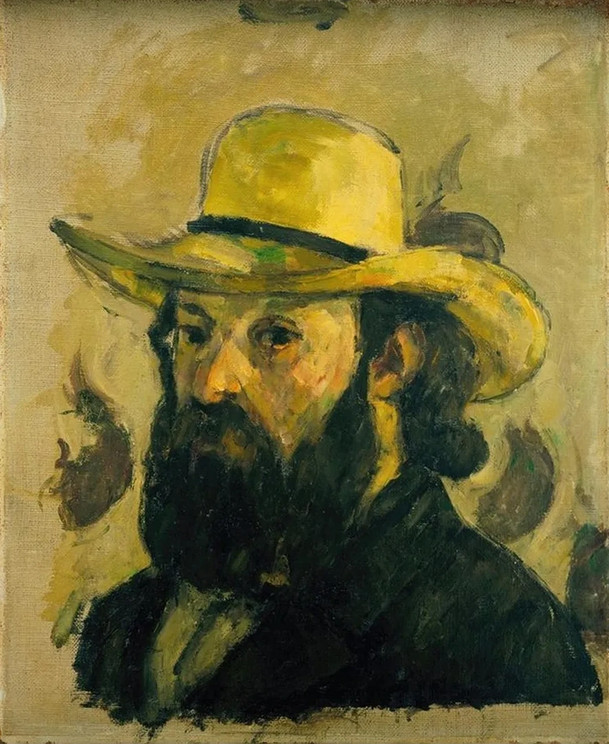 Self - Portrait in a Straw Hat
