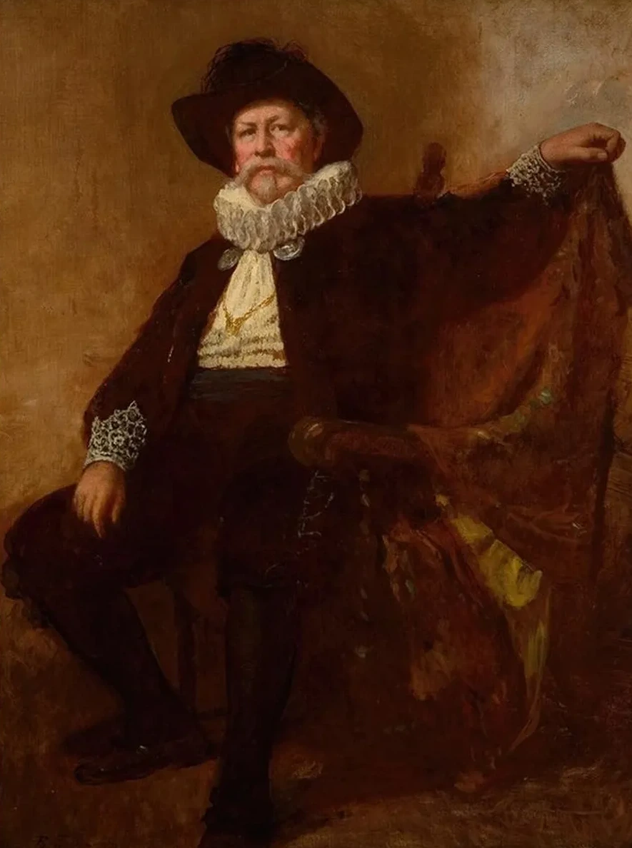 Self - Portrait in the Costume Worn by Him at the Twelfth Night Celebration at the Country Club