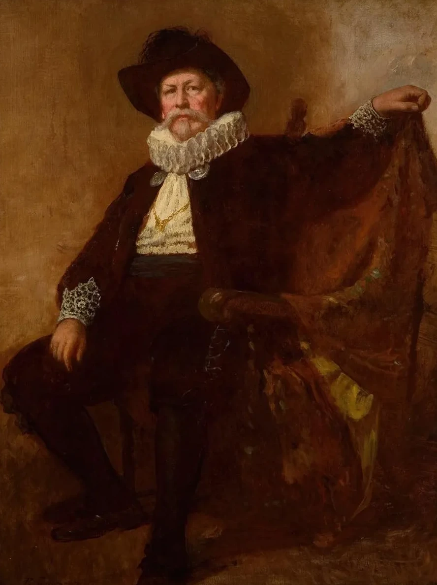 Self - Portrait in the Costume Worn by Him at the Twelfth Night Celebration at the Country Club