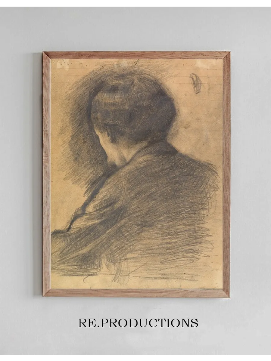 Self - Portrait Seen from Behind