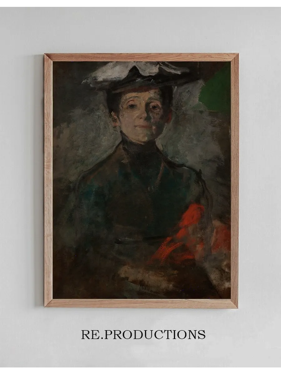 Self - Portrait with Flowers