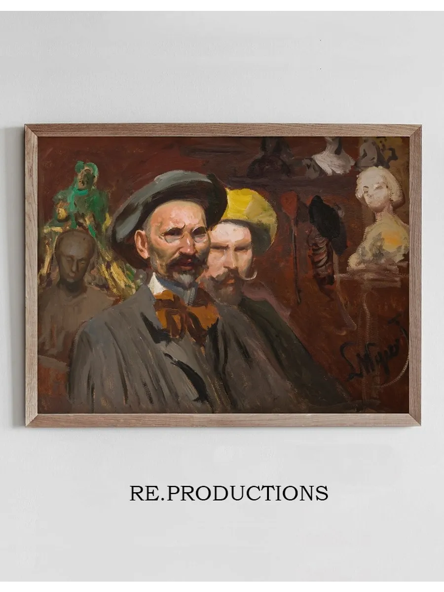 Self - Portrait with Konstanty Laszczka