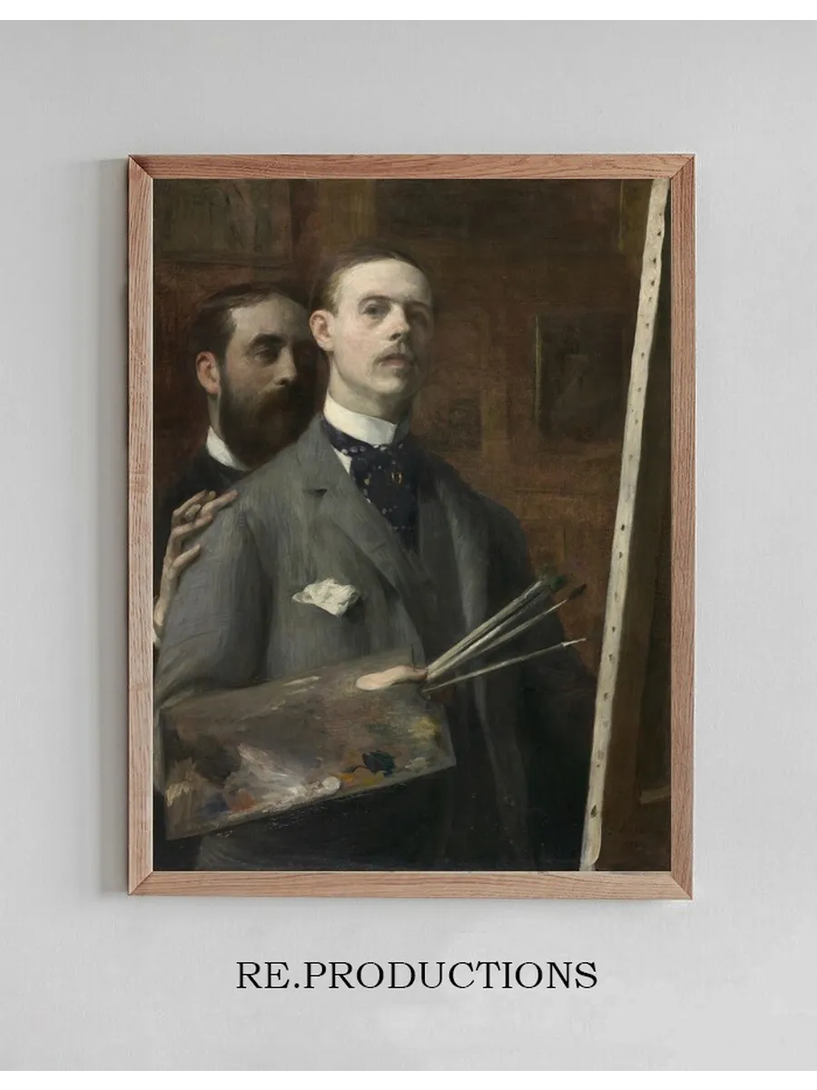 Self - Portrait with Raphael de Ochoa