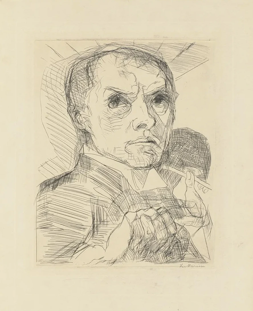 Self - Portrait with Stylus