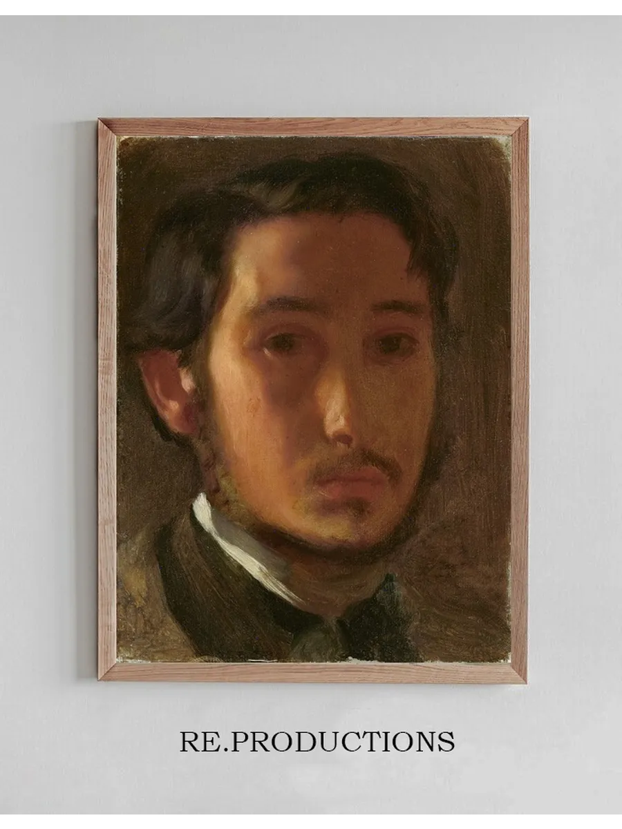 Self - Portrait with White Collar