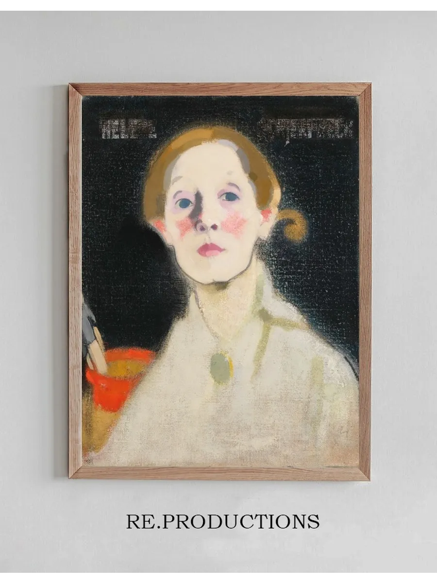 Self - Portrait, Black Background