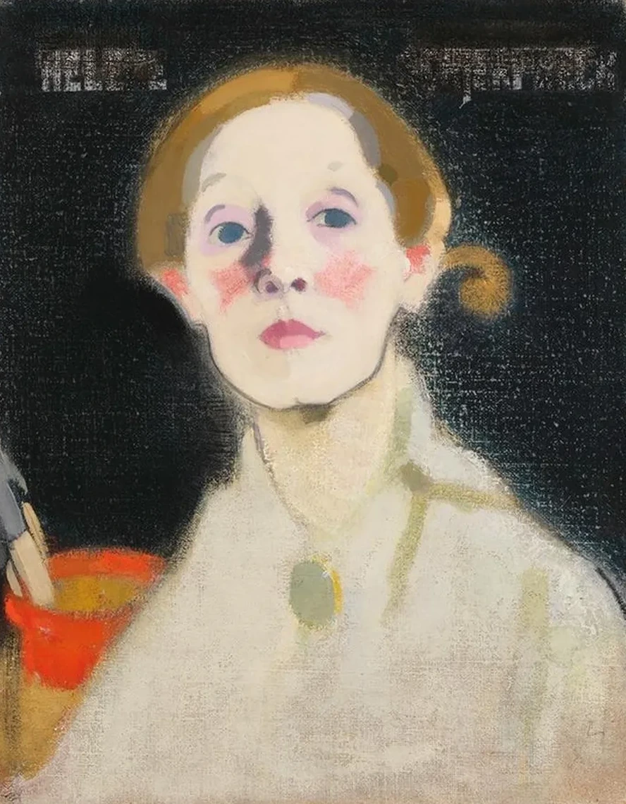 Self - Portrait, Black Background