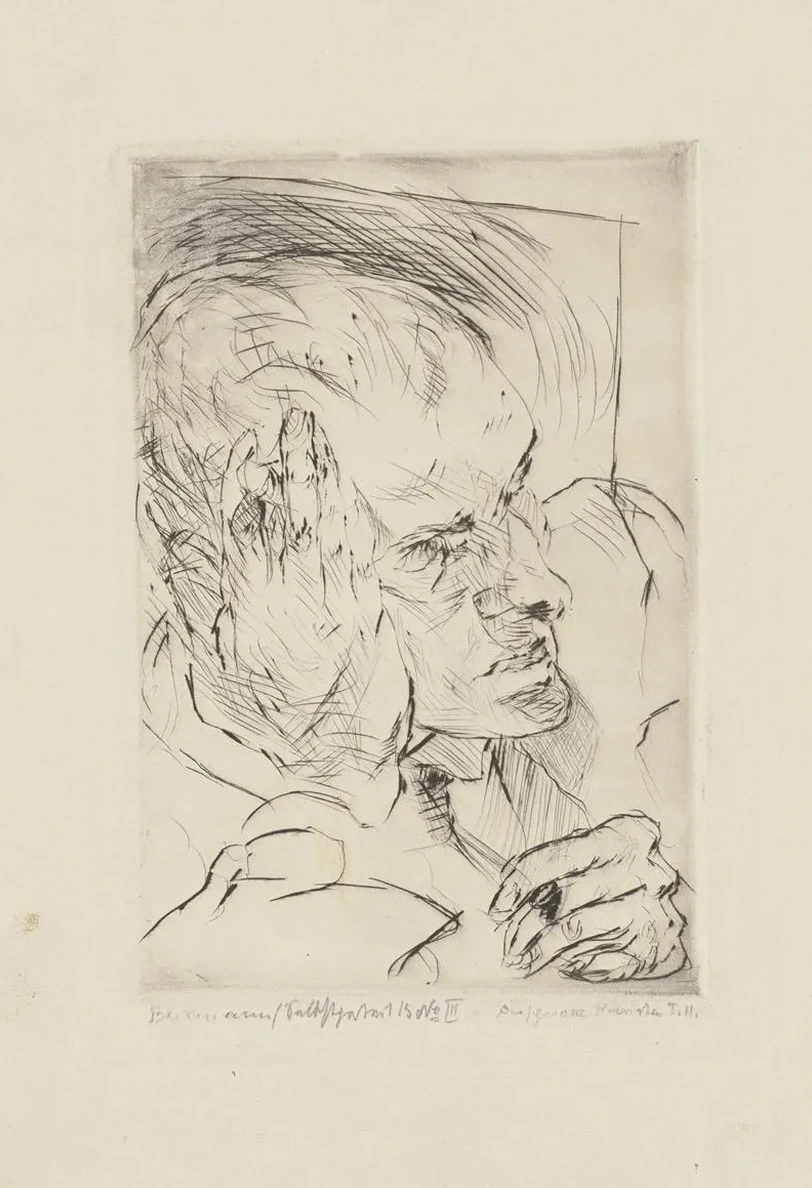 Self - Portrait, Hand to Cheek